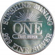 1986 Sunshine Mining, 1 OZ. fine silver, 999/1000, investičná minca, BK, striebro, USA (23)