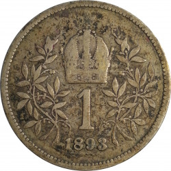 1 K 1893 b.z. - František Jozef I. Rakúsko Uhorsko