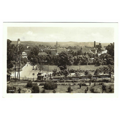 1940 - Kežmarok, Käsmark, Slovakotour, čiernobiela fotopohľadnica, Slovenský štát