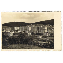 1930 - Zlín, Závody Baťa, čiernobiela fotopohľadnica, Československo