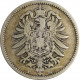 1 mark 1875 A, Ag 900/1000, 5,55 g, Deutsches Reich