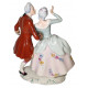 Tanečný pár, Royal Dux, porcelán
