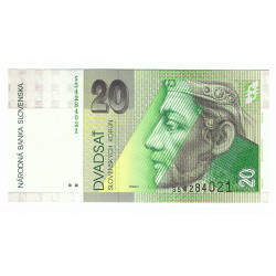 20 Sk 2004 S, S54284021, Slovenská republika, UNC