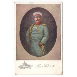 Kaiser Wilhelm II., pohľadnica, Rakúsko Uhorsko / Nemecko