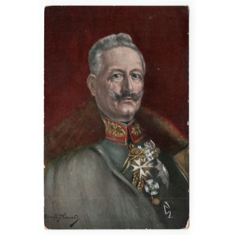 Wilhelm II., 1918, pohľadnica, Rakúsko Uhorsko / Nemecko