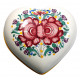 Dóza v tvare srdca, Modranská keramika
