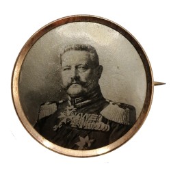 Wilhelm II., odznak, čiernobiela podobizeň posledného nemeckého cisára