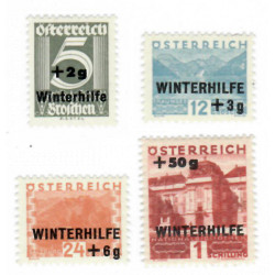 563-566 - 1933, Winterhilfe (I), **, Rakúsko
