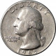 1965, quarter dollar, CuNi, 5,67 g, Washington, Eagle, USA