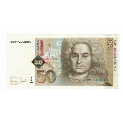 50 Deutsche Mark 1996, DDK4, B. Neumann, Nemecko, UNC