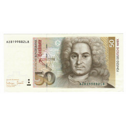 50 Deutsche Mark 1993, AZL8, B. Neumann, Nemecko, F