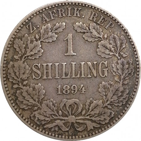 1 schilling 1894, Zuid-Afrikaansche Republiek, Južná Afrika