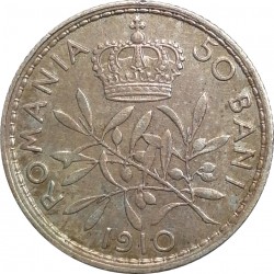 50 bani 1910, Carol I., Rumunsko