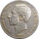 1 peseta 1885 (85) MS-M, Alfonso XII., Španielsko