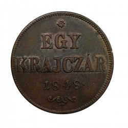 1 Kr 1848 - revolúcia 1848 - 1849, Rakúsko Uhorsko
