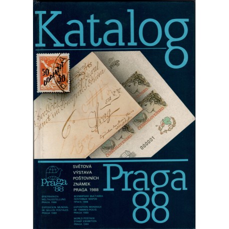 Praga 88, Světová výstava poštovních známek, katalóg, Praha 1988, Československo