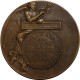 LA MUSIQUE, Adolphe Rivet (1855 - 1925), bronzová medaila, Francúzsko
