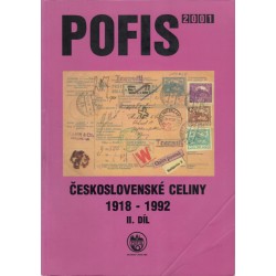 ČESKOSLOVENSKÉ CELINY 1918 - 1992 II. díl, Katalog POFIS, F. Beneš, Praha 2001