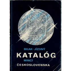 ZBERATEĽSKÝ KATALÓG mincí Československa 1980, Biľak - Jízdný, SNS Košice 1981
