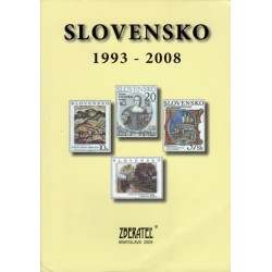 Slovensko 1993 - 2008, katalóg na známky, ZBERETEĽ, Bratislava 2009