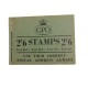 2´6 STAMPS 2´6 - MAY 1954, známkový zošit s kovovým púzdrom, Anglicko