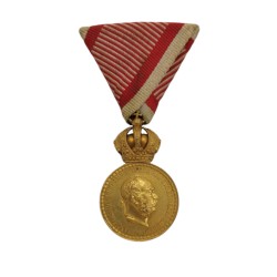 Signum laudis, Vojenská záslužná medaila Františka Jozefa I., Rakúsko - Uhorsko
