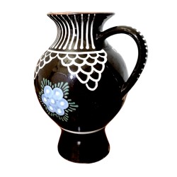 Krčah na víno s kvetmi, Pozdišovská keramika