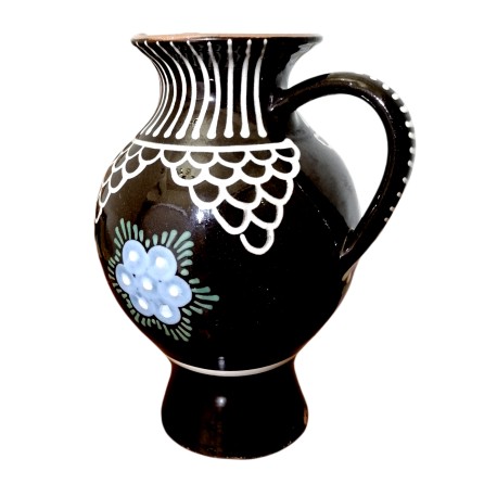 Krčah na víno s kvetmi, Pozdišovská keramika