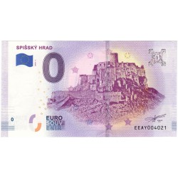 0 euro souvenir, Spišský hrad , Slovensko, EEAY004021