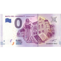 0 euro souvenir, Matej Bel, Univerzita v Banskej Bystrici , Slovensko, EEBB001862