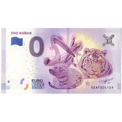 0 euro souvenir, ZOO Košice , Slovensko, EEAF004159