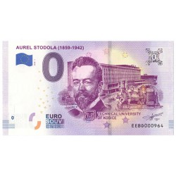 0 euro souvenir, AUREL STODOLA (1859 - 1942) , Slovensko, EEBD000964