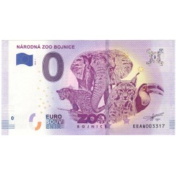 0 euro souvenir, Národná ZOO Bojnice, Slovensko, EEAQ003317