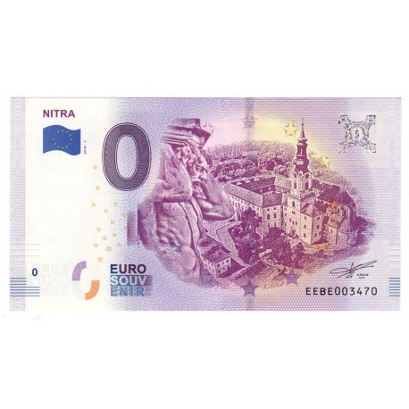 0 euro souvenir, Nitra, Slovensko,EEBE003470