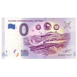 0 euro souvenir, SLOVAK INTERNATIONAL AIR FEST, Sliač, Slovensko, EEBE003470