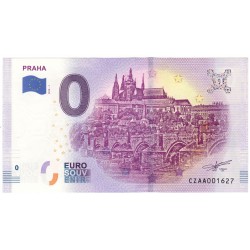 0 euro souvenir, Praha, Česko, CZAA001627