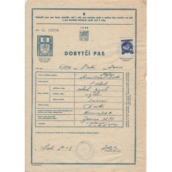 1948 B / 10 Kčs kolok - Dobytčí pas, Československo