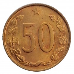 50 halier, 1971, Československo 1960 - 1990