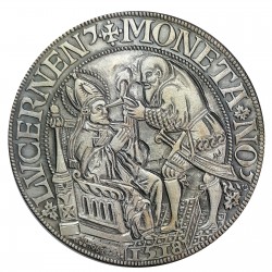 1518 / 1968 Lvcernen moneta no, novorazba, obecný kov, Švajčiarsko