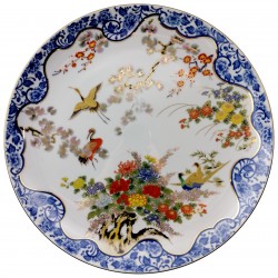 Orientálny závesný tanier, Shibata China, Japonsko