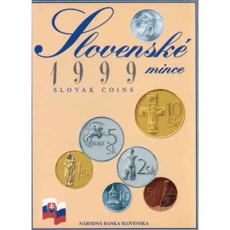 1999 sada mincí, BK, Vysoké Tatry, Slovenská republika (1993 - 2008)