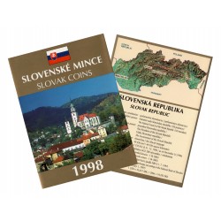 1998 sada mincí, BK, Kremnica, Slovenská republika (1993 - 2008)