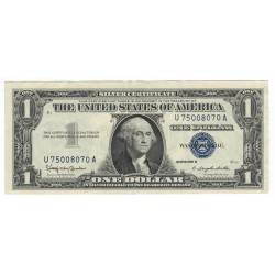 1 dollar 1957B G, George Washington, USA, F