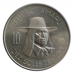1974 - 10 soles, Lima, Peru
