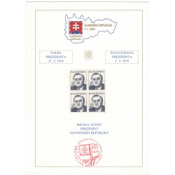 NL 4 - Prezident SR: Michal Kováč, 2. 3. 1993, PP, Slovenská republika