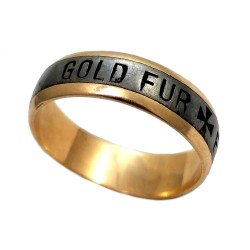 Gold fur Eisen 1914 - prsteň zo zlata a železa, Nemecko