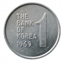 1 won 1969, Rose of Sharon, South Korea, Južná Kórea