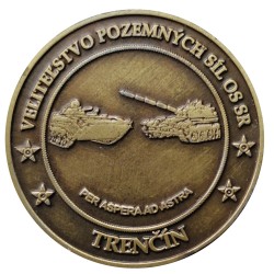 Veliteľstvo pozemných síl OS SR, Trenčín, AE medaila, Slovenská republika