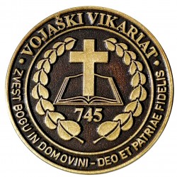 Vojaški Vikariat, zvest Bogu in domovini, AE medaila, Slovinsko