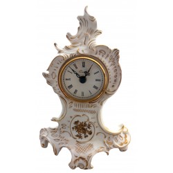 Krbové hodiny, Sitzendorf, porcelán